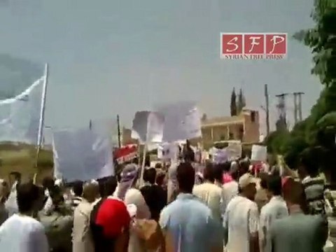 إدلب حزانو مظاهرات جمعة أحفاد خالد 22-7-2011