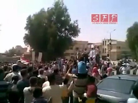إدلب - الهبيط مظاهرات جمعة أحفاد خالد 22-7-2011