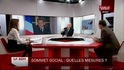 LE 22H,Alain Joyandet et Marie-Noëlle Lienemann