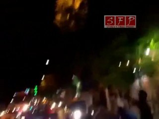 مظاهرة شارع خالد بن الوليد- بقلب دمشق 27-7-2011