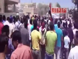 حوران-طفس- مظاهرة  طفس في جمعة صمتكم يقتلنا في 29-7-2011