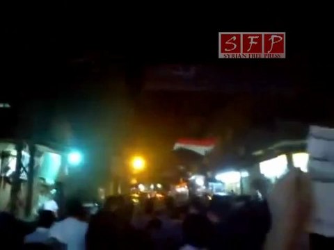 ريف دمشق - حرستا - أمسية السبت -30-7-2011