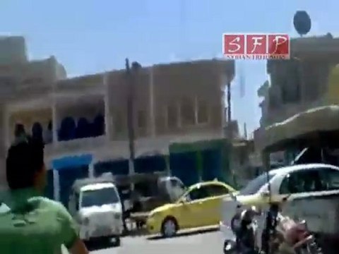 ادلب بنش اضراب عام نصرة لحماه و الدير 31-7-2011