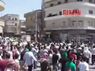 مظاهرات مدينة ادلب 31-7-2011