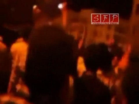 حلب مظاهرات الشهباء لنصرة حماة 1 8 2011