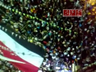 اللاذقية - حشود غفيرة في حي الرمل 1-8-2011