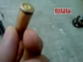 ‫الذخائر التي استخدمها الشبيحه في قصف مسجد الحميدية 1 8 2011