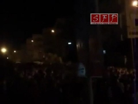 ادلب مظاهرات مسائية لإسقاط النظام 2-8-2011