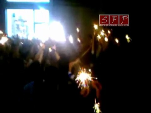 مظاهرة حمص الشماس بعد التراويح 2-8-2011