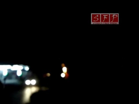 معضمية الشام هروب عصابات بشار من المتظاهرين 2-8-2011