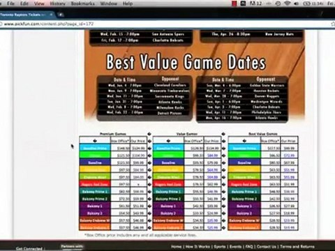 Buy Discount Toronto Raptors Tickets for Raptors Premium Games