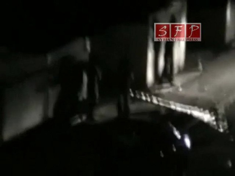 اللاذقية - الصليبة - إقتحام الشبيحة و إطلاق نار 2-8-2011