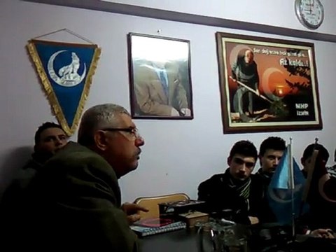 MENEMEN ÜLKÜ OCAKLARINDA GENÇ BOZKURTLARLA HASBIHAL