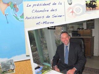 Frédéric Nassau, président de la Chambre départementale des huissiers de Seine-et-Marne