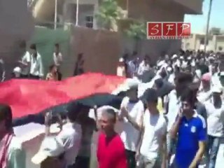 عامودا - مظاهرة جمعة الله معنا 5-8-2011