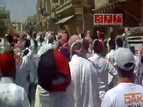 ديرالزور-الميادين 5-8-2011 جمعه الله معنا 8-5-2011