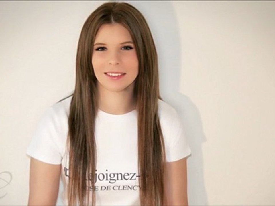 Avant/Après la pose d'extensions de cheveux à clip : Elodie