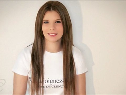 Avant/Après la pose d'extensions de cheveux à clip : Elodie