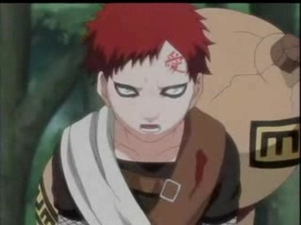 Gaara vs Sasuke