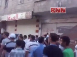 مظاهرة داريا قبل اذان المغرب بقليل 5-8-2011