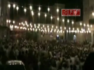 دوما لقطاط من مجلس العزاء للشهيد محمد قاقيش 6-8-2011