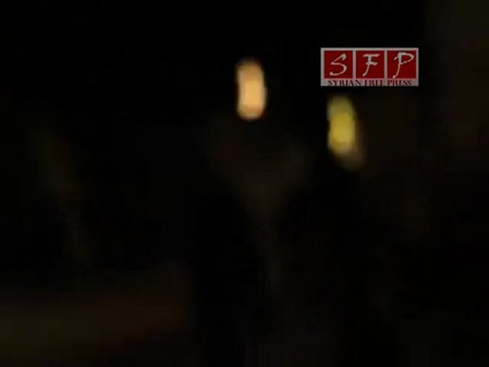 ادلب إطلاق النار على المواطنين 6-8-2011