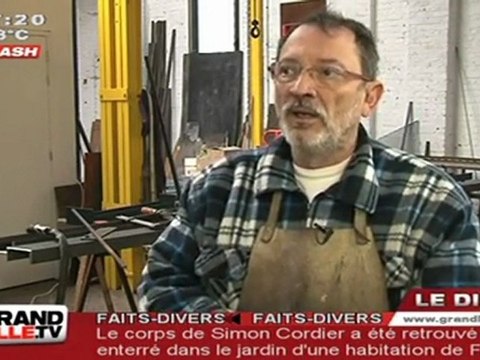 Philippe Gourier, sculpteur sur métal (Roubaix)