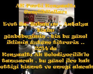 Suat Kılıç Bakan'ımız - AK Parti Konyaaltı Gençlik Kolları