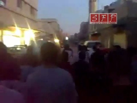 مظاهرة حي العسالي في منطقة القدم بدمشق 8-8-2011