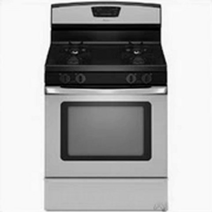 Amana 5.0 cu. ft. Self-Cleaning Gas Range, AGR5844VDS, Stainless