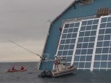 Isola del Giglio - Costa Concordia - VVF soccorsi dall'alto