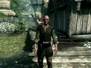 The Elder Scrolls V: Skyrim - How to get free archery training