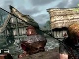 Elder Scrolls V Skyrim Xbox vs PS3 gameplay comparison