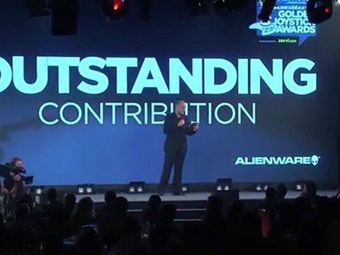 GamesMaster Golden Joystick Awards 2011 - Outstanding Contribution Award Presentation