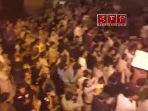 إدلب جبل الزاوية مظاهرات بعد التراويح 10-8-2011