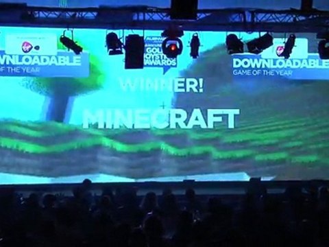GamesMaster Golden Joystick Awards 2011 - Best Downloadable Award Presentation