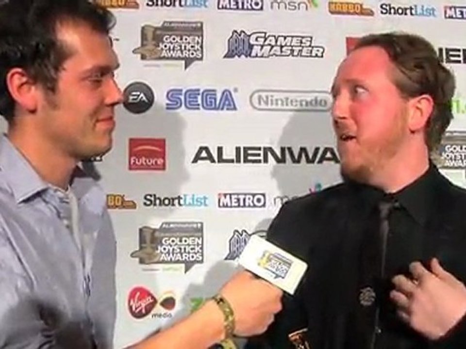 GamesMaster Golden Joystick Awards 2011 - Nintendo 3DS interview