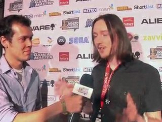 Justin from GamesRadar breaks an F1 World Record  -  Award Presentation