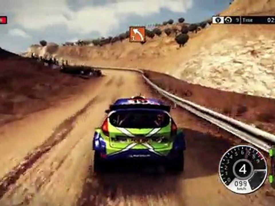 WRC FIA World Rally Championship 2 Xbox 360 gameplay