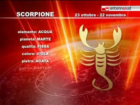 19.01.12 Segno per segno, l'oroscopo di Antenna Sud