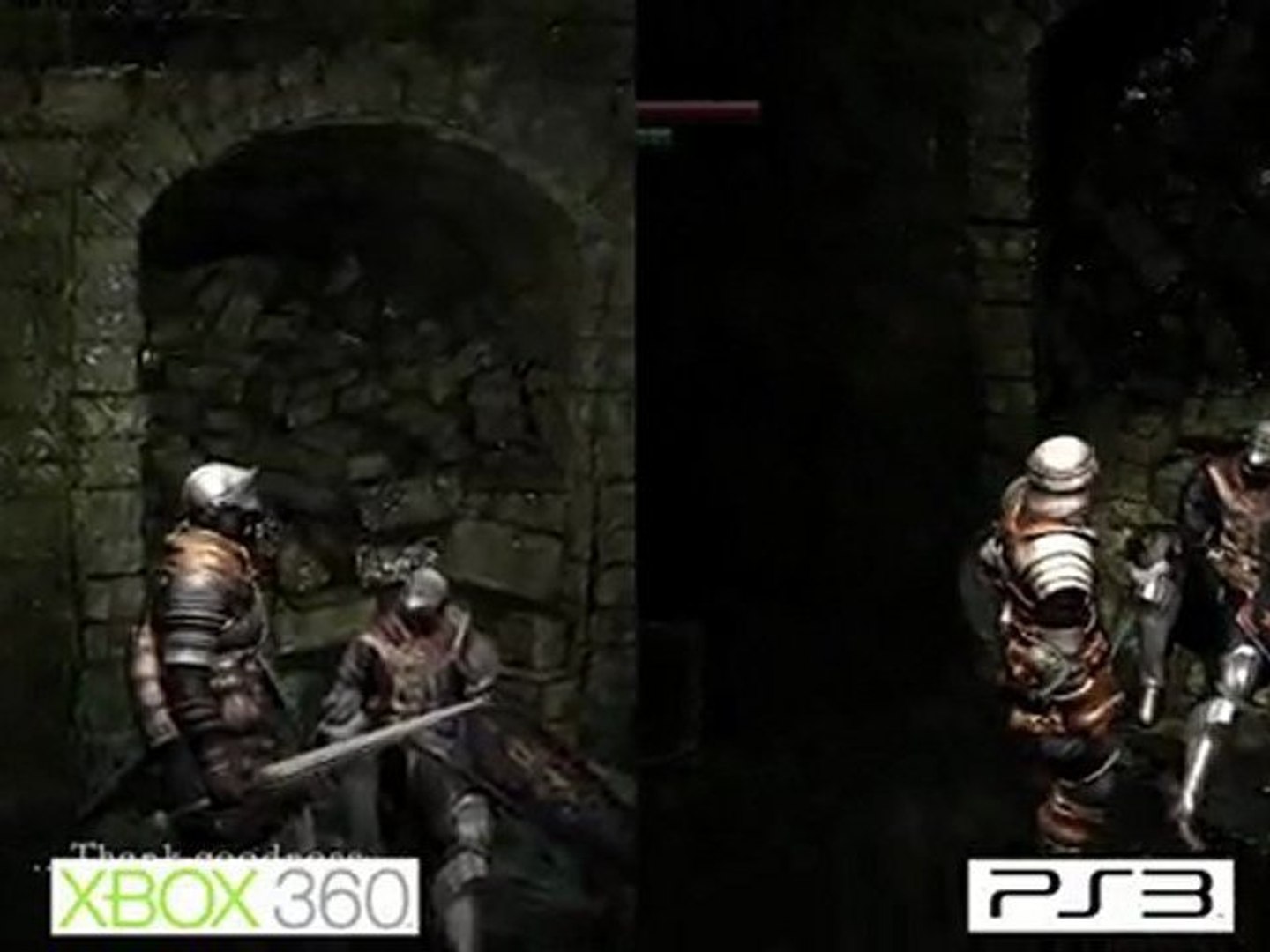 Dark Souls PS3 vs 360 comparison - video Dailymotion