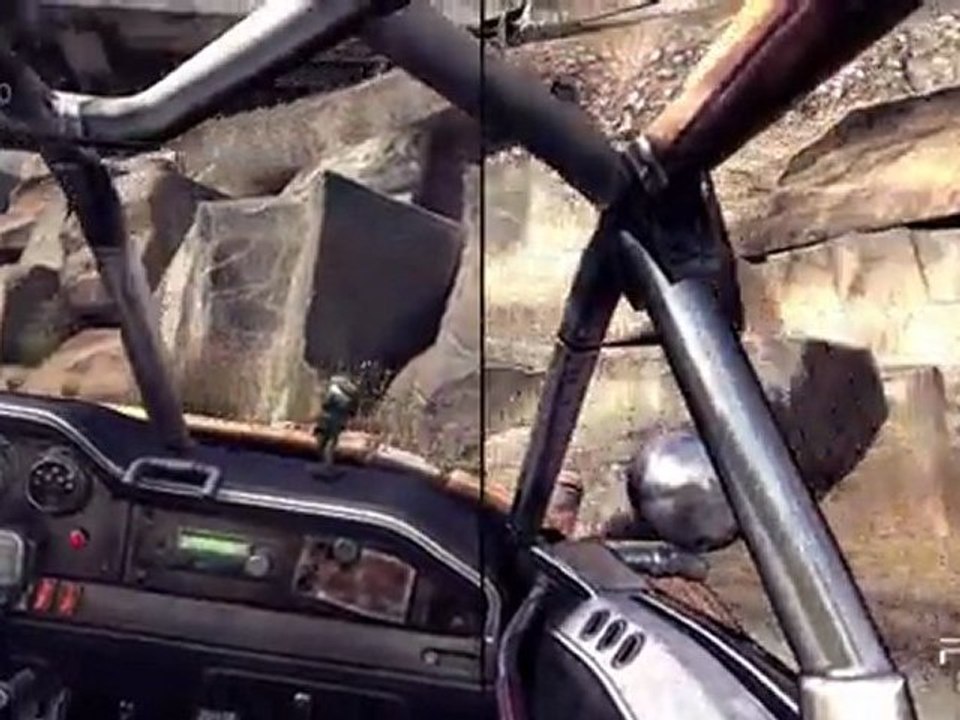 Rage PS3 vs 360 gameplay comparison