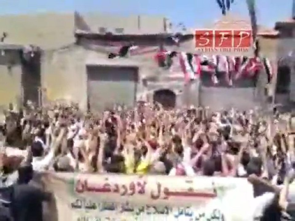 حمص - باب هود - جمعة لن نركع إلا لله - 12 رمضان - رسالة 12-8-2011