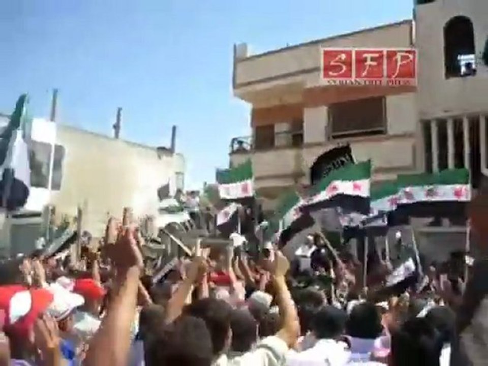 حمص دير بعلبة جمعة لن نركع الا لله 12-8-2011