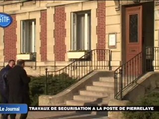 Travaux de sécurisation à la Poste de Pierrelaye