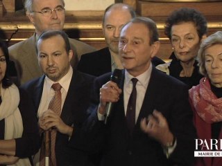 Les voeux de Bertrand Delanoë à la presse