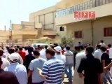 حماة - مظاهرة عند مسجد التوحيد جمعة لن نركع 12-08-2011