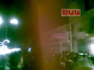 حوران الحراك جمعة لن نركع الا لله بعد التراويح 12-8-2011