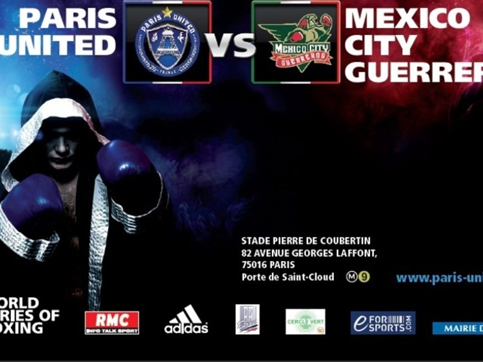 Live : Paris United vs Mexico City Guerreros