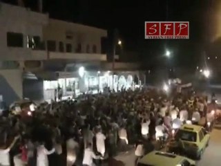 إدلب   بنش ليلة رمضانية رائعة بعد التراويح 15 8 2011